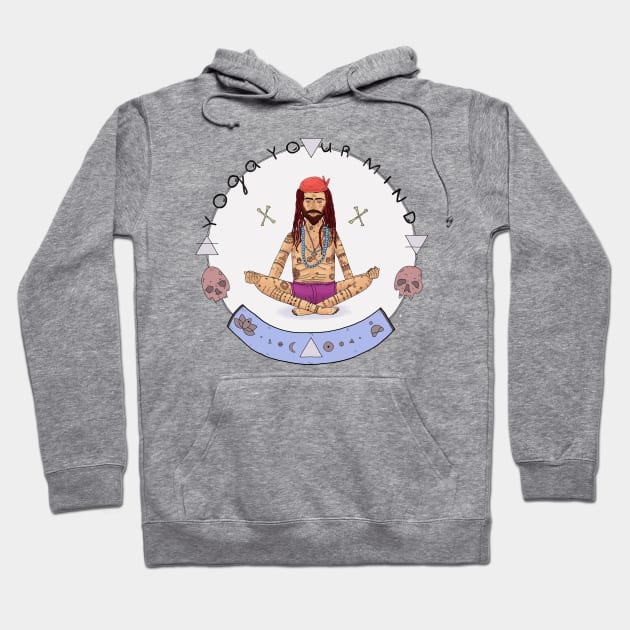 Yoga your Mind Hoodie by GreiFernández